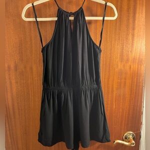 Garage Black Romper